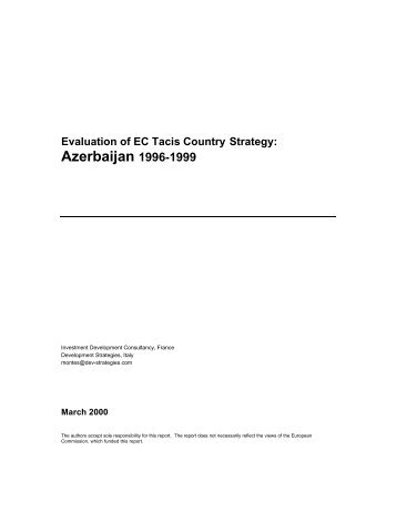 Report - European Commission