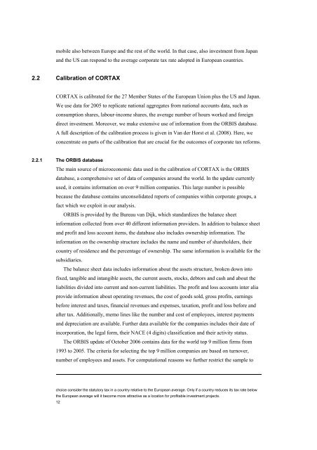 The economic effects of EU-reforms in corporate income tax systems