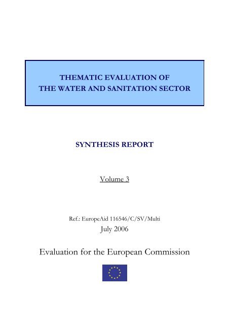 Volume 3 - European Commission