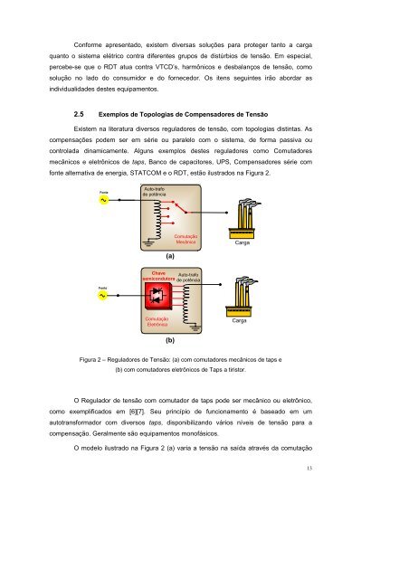 ESTUDOS E IMPLEMENTAÃÃES DE TOPOLOGIAS DE ...