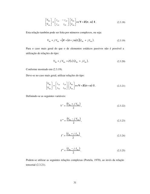 MODELAGEM TENSORIAL DE SVC E TCSC NO DOMÃNIO s PARA ...