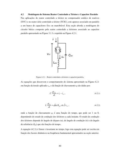 MODELAGEM TENSORIAL DE SVC E TCSC NO DOMÃNIO s PARA ...