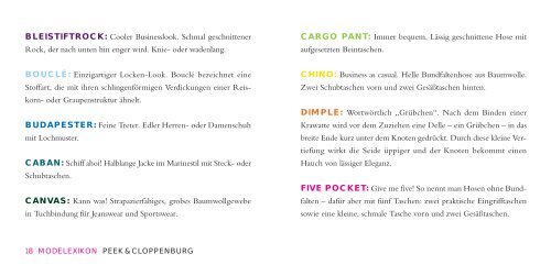 FASHION - Peek & Cloppenburg