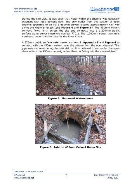 Appendix 8.1 Flood Risk Assessment - Peel