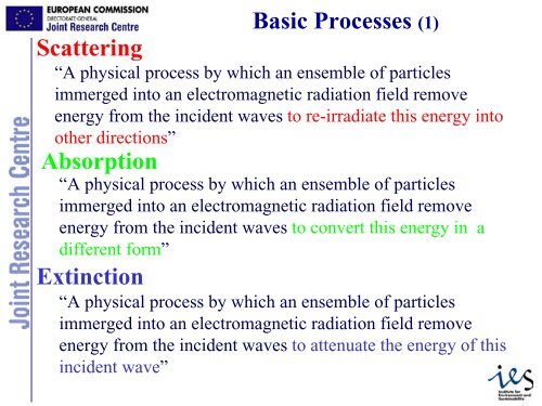 Vegetation Radiative Transfer Modelling (Nadine Gobron) - PEER