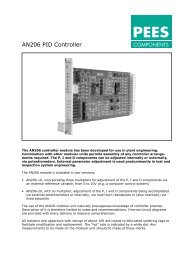 AN206 PID Controller - PEES COMPONENTS