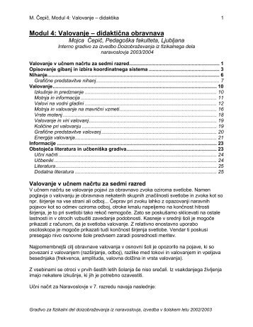predavanja - PedagoÅ¡ka fakulteta