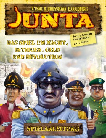 Junta *Neuauflage* - Spielregeln - Pegasus Spiele