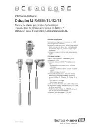 Deltapilot M FMB50/51/52/53 (Technische ... - PEI-FRANCE.com