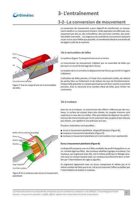 Guide Motion Control du GIMELEC - MinistÃ¨re de l'Ãducation ...