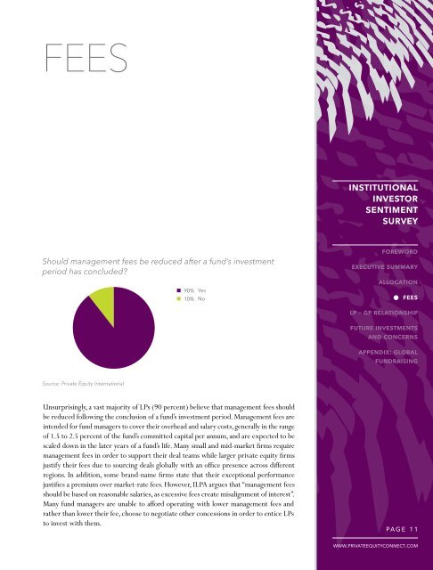 INSTITUTIONAL INVESTOR SENTIMENT SURVEy - PEI Media