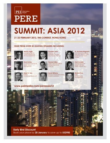 SUMMIT: ASIA 2012 - PEI Media