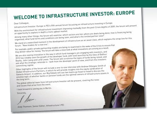 Infrastructure Investor: Europe - PEI Media