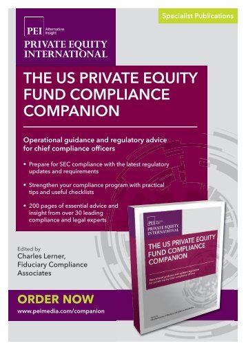 the us private equity fund compliance companion - PEI Media