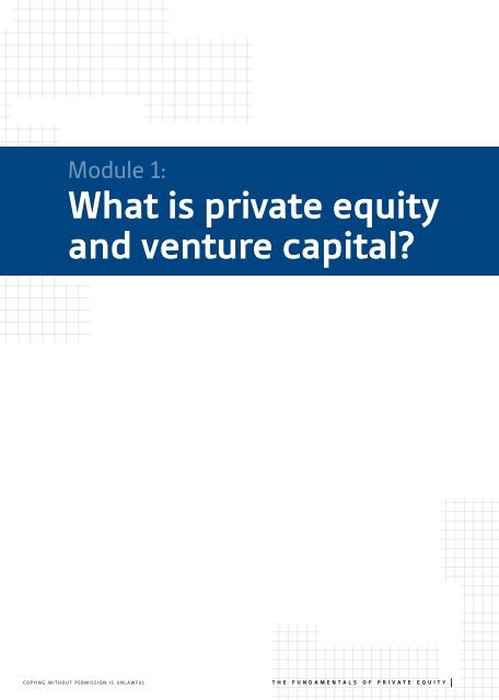 Fundamentals of Private Equity and Venture Capital - PEI Media