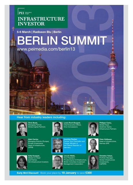 Berlin Summit 2013 - PEI Media