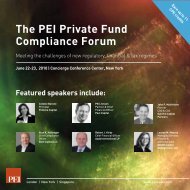 The PEI Private Fund Compliance Forum - PEI Media