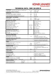 TECHNICAL DATA : SMV 18-1200 B - Peinemann