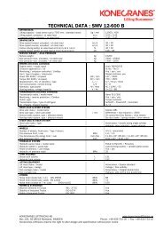 TECHNICAL DATA : SMV 12-600 B - Peinemann