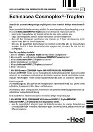 Echinacea CosmoplexÂ®-Tropfen - Dr. Peithner KG