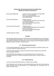 Vertrag Ã¼ber den Gemeindezusammenschluss 12.10.2000 - Amt Peitz