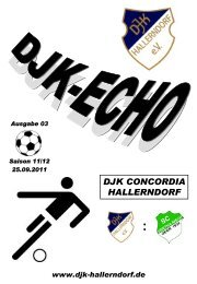 Echo - SC Hertha Aisch - DJK Hallerndorf