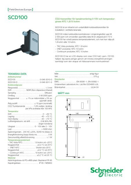 SCD100 - pelco