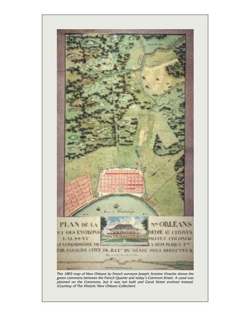 This 1803 map of New Orleans by French - Pelican Publishing ...