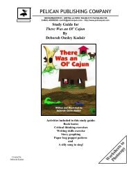 the There Was an Ol' Cajun study guide. - Pelican Publishing ...