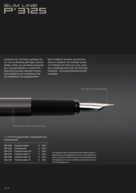 porsche design WRITING TOOLS - Pelikan