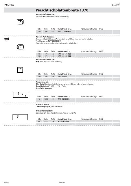 Katalog - Pelipal BadmÃ¶bel