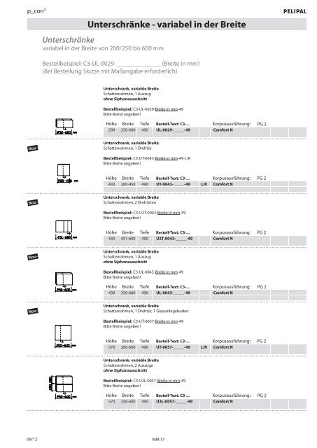 Katalog - Pelipal BadmÃ¶bel