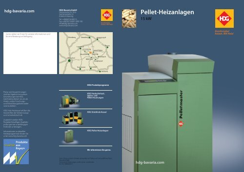Pellet-Heizanlagen - HDG Bavaria GmbH