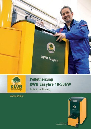 Pelletheizung KWB Easyfire 10-30 kW - Jenni Energietechnik AG