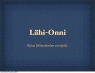 LÃ¤hi-Onni - Peloton