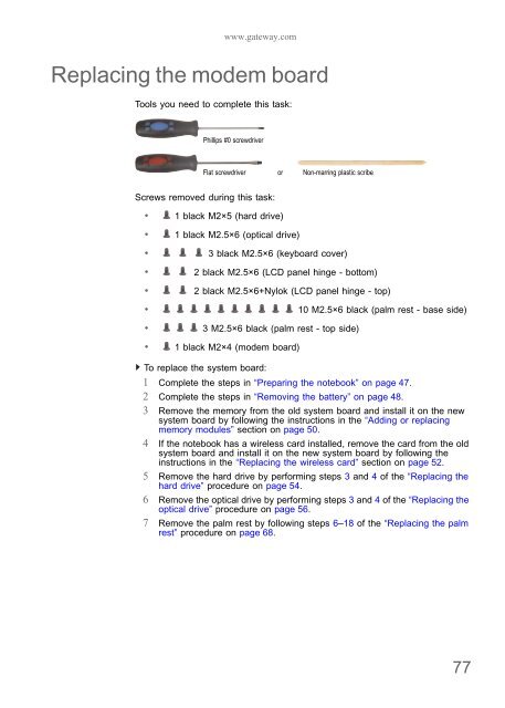 NV52/NV54/NV56/NV58 Service Guide - tim.id.au