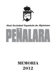 Maqueta MEMORIA PEÃ'ALARA 10_Maqueta ... - RSEA PeÃ±alara