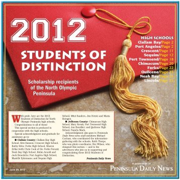 Class of 2012 - Peninsula Daily News