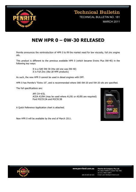 181 NEW HPR 0.pdf - Penrite