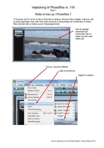 Vejledning til Photofiltre nr. 116