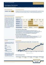 Carmignac Patrimoine - bei der Degussa Bank