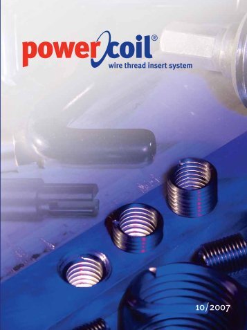 powercoil.com.au wire thread insert system