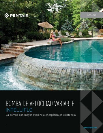 BOMBA DE VELOCIDAD VARIABLE - Pentair