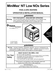 Pentair 460507 5-Inch Indoor Vent Adapter Replacement Kit MiniMax NT Pool and Spa Heater 