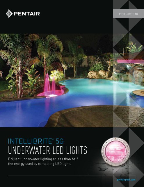 IntelliBrite 5g Underwater LED Lights - Pentair