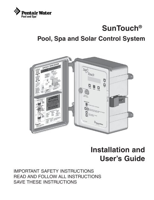 SunTouch® - Pentair