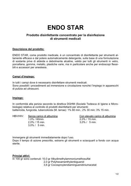 ENDO STAR - Pentax Italia