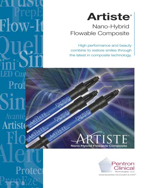 ArtisteÂ® - Pentron Clinical