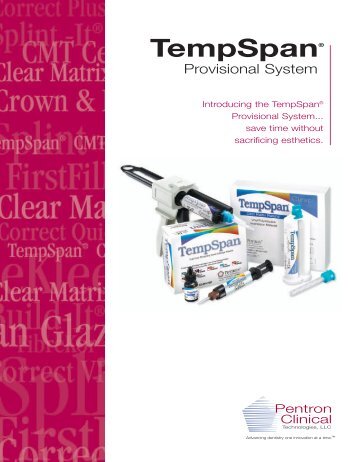 TempSpanÂ® - Pentron Clinical