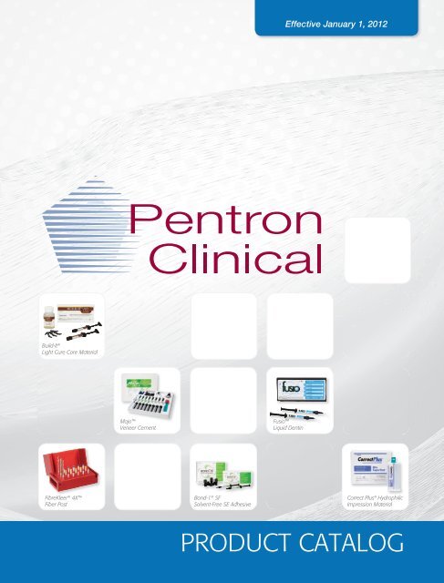 PRODUCT CATALOG - Pentron Clinical